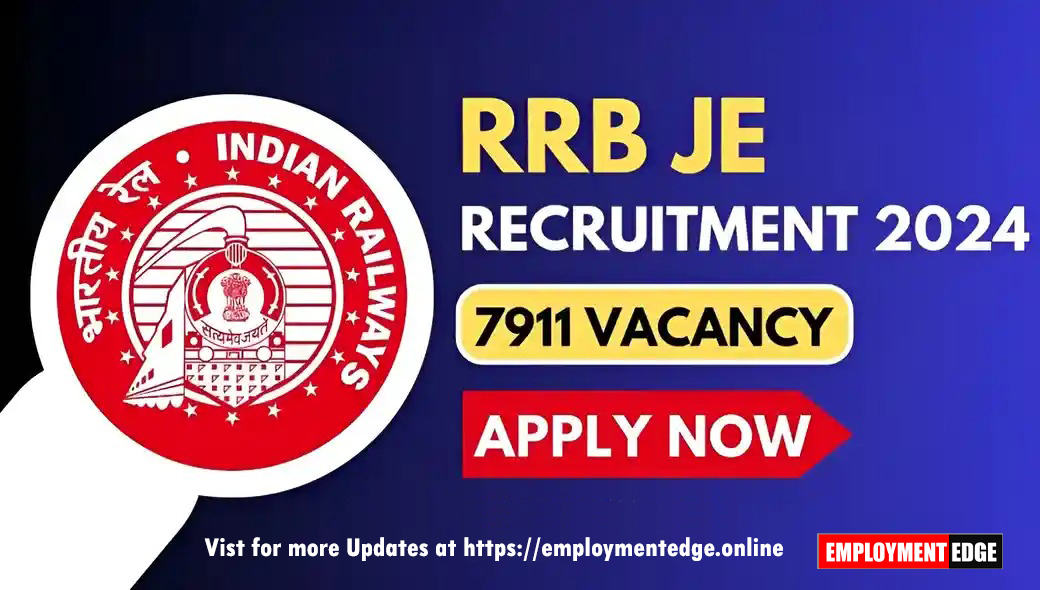 RRB Railway JE Recruitment 2024